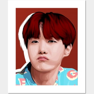 handsome HOPE bts Posters and Art